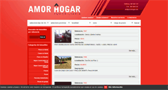 Desktop Screenshot of amorhogar.com